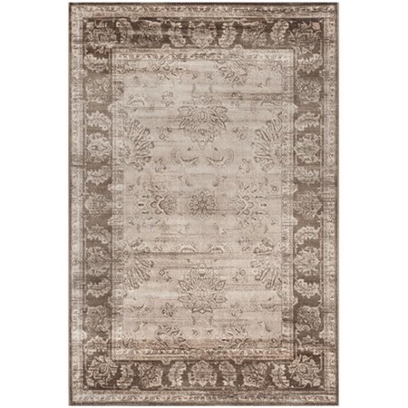Safavieh Vintage Power Loomed Large Rectangle Rug- Beige - Light Brown- 8 x 11 ft. VTG265A-8